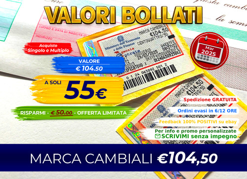 Marche cambiali 104 - marche, –