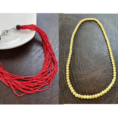 Collana antica vintage perline