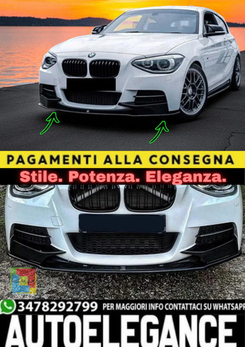 Splitter anteriore nero - ✨splitter,