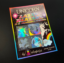 Adesivo decalcomania UNICORNO