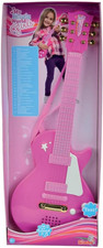 Guitar Chitarra Rock Rosa 56