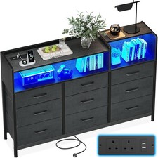 Black Chest of Drawers