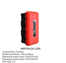 ESTINTORE CASSETTA PORTA