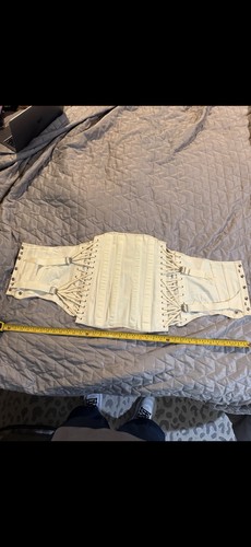Corsetto vintage misto panna - corsetto,