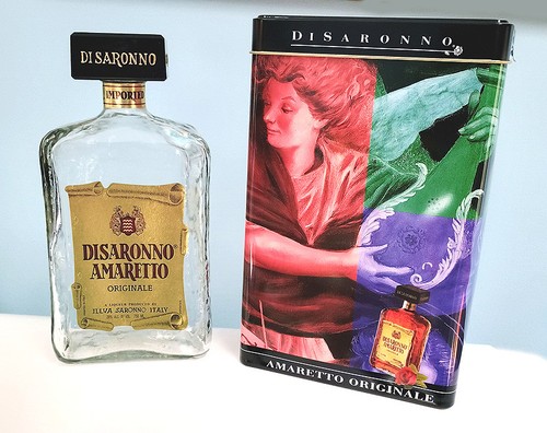 Bottiglia latta liquore - bottiglia,
