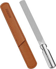 Lime per Unghie Professionali in Acciaio Inossidabile a Doppia Faccia per Donne 