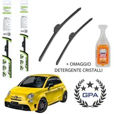 COPPIA SPAZZOLE TERGICRISTALLO VALEO PER ABARTH 500 DAL 2008-2009-2010-2011-2012