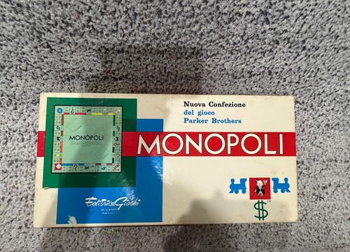 Vintage italian monopoly - vintage,