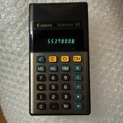 Calcolatrice canon palmtronic - calcolatrice,