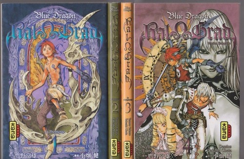 Blue dragon ral - dragon, tomes