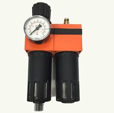 Gruppo Filtro regolatore riduttore + lubrificatore con  3/4" aria compressore 
