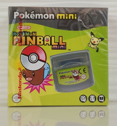 Pokemon mini pinball sealed - pinball,