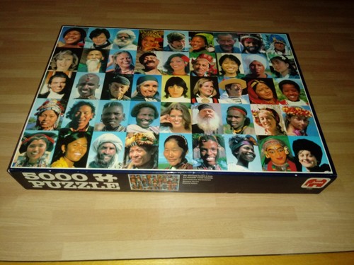 Jumbo puzzle jigsaw - puzzle, happy