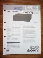 Manuale di servizio Sony