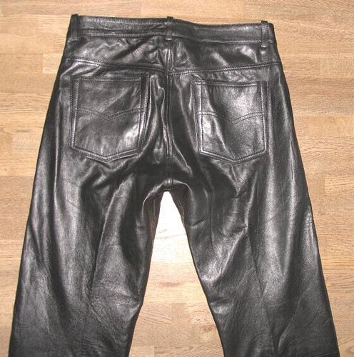 Pantaloni uomo pelle nappa - uomo,