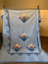 Copriletto vintage ciniglia