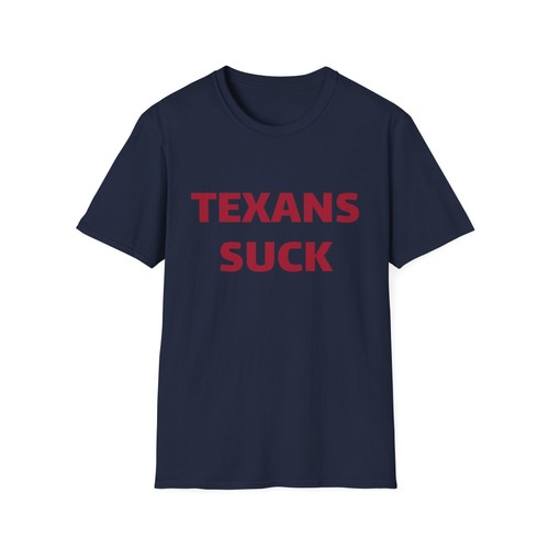 Maglietta texans suck football - maglietta,