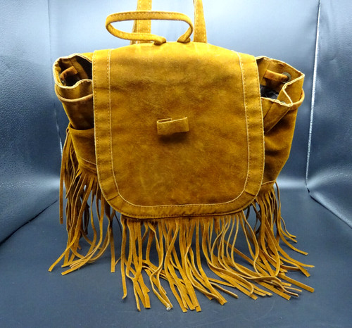 Borsa secchiello scamosciata - borsa,
