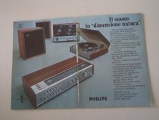 advertising Pubblicità 1970 SINTO-AMPLIFICATORE PHILIPS RH 790