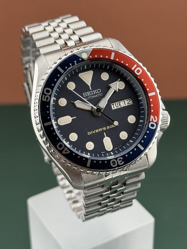 Seiko skx009 serviced - seiko,