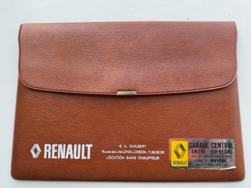 Pochette notice renault r5 - pochette,