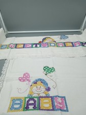 Vintage Wonder Art Sweet Dreams Clown lenzuolo bambino, federa rifinita, bordo