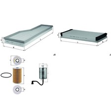KIT PACCHETTO FILTRI KNECHT adatto per PORSCHE 911 serie 996 CARRERA/CARRERA S/4S
