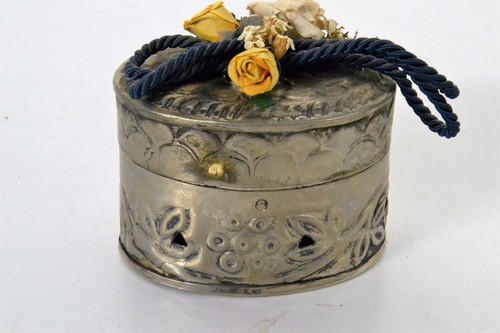 Antica scatolina ottone - antica,