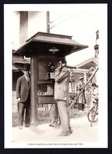 Milan 1928: Telephone booth at