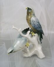 Statua Ens uccellino uccellino "gruppo di falchi" falco figurina figura in porcellana 1 scelta