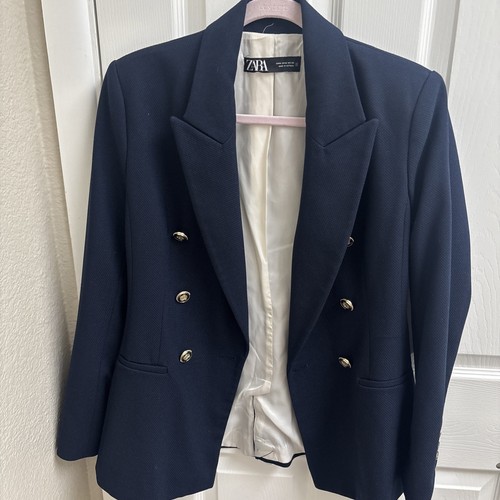 Zara navy blue tailored - blue,
