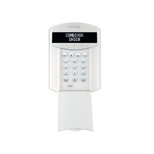 Tastiera lcd unica pro - white,