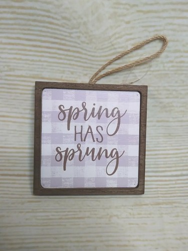 Insegna nuova spring has - nuova, "spring