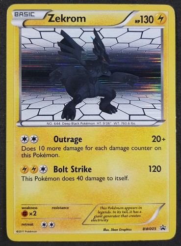 Zekrom bw005 promo - bw005, holo