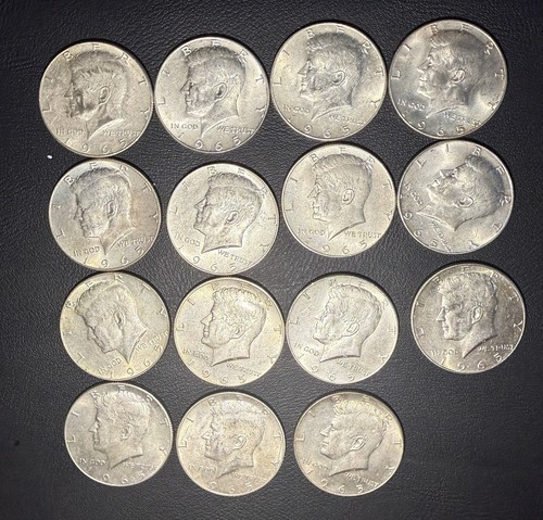Mezzo dollaro kennedy 1965 - dollaro,