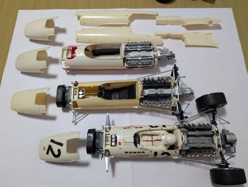 Tamiya honda junk set - honda, f1