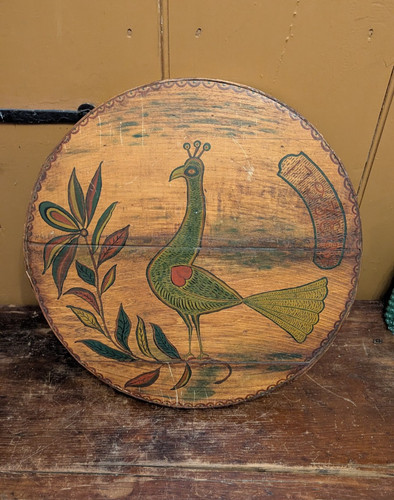 Coperchio botte legno vintage