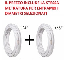 TUBO RAME 50+50 m 1/4"+3/8"