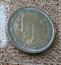 Moneta euro dante - 2,