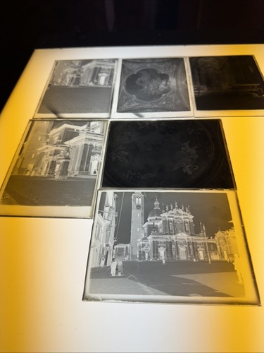 Lastre fotografiche vetro - lastre, in