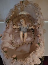 Antico Bambinello Bambino Gesu