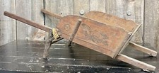 Antique Paris MFG Co. Maine Child Squirrel Wheel Barrow No. 2 AS IS FOR PARTS