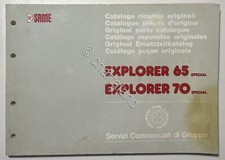 Catalogo Parti di Ricambi Originali SAME Trattori - Explorer 65 e 70 Special