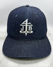 Cappello Berretto Becherovka Liquore Repubblica Ceca Uomo Camionista Snapback Blu Denim Cotone