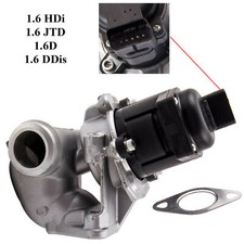 Valvola egr per peugeot - egr, 1007