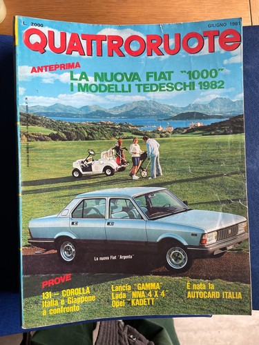 Rivista quattroruote giugno - quattroruote,