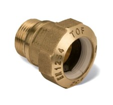 TOF Raccordo ottone maschio