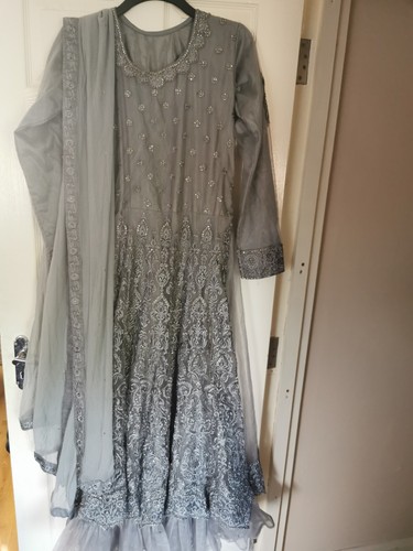 Maxi abito donna - , grigio