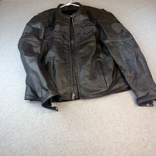 Giacca moto uomo pelle - giacca,
