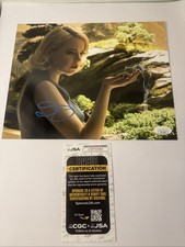 FOTO 8X10 FIRMATA EMMA STONE